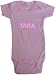 TARA - Name Series - White, Blue or Pink Onesie / Baby T-shirt