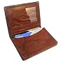 MW580BD 3" x 4" Mens Leather Credit Card Holder Bu&hellip Marshal