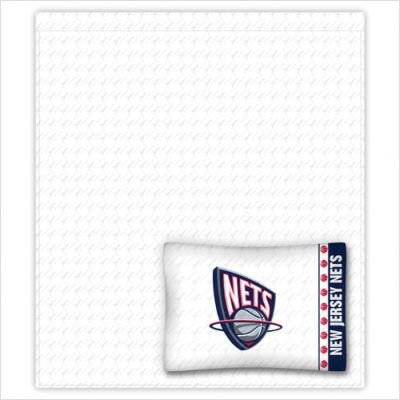 Sports Coverage NBA New Jersey Nets Sheet Set Full