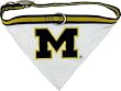 NCAA Dog Collar Bandana, Large, University of Michigan Wolverines