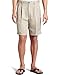 Haggar Men's Big & Tall Cool 18 Pleat Front Expandable Waist Short, String, 44