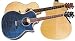 Dean Exotica Acoustic-Electric Cutaway Guitar, Trans Black with Tuner Preamp