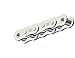 Senqcia Hi-Max 12BSSHMRB 304 Stainless Steel Riveted British Standard Roller Chain, Single Strand, 10" Length, 1/2" Pitch (Pack of 10)