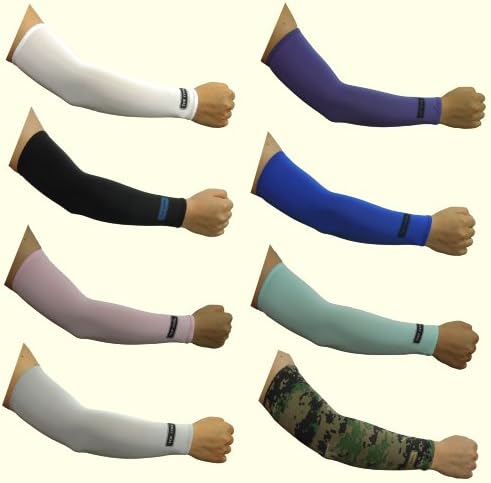 Cooling Sun Block Compression Arm Sleeve Sun Protection Athletic Covers 8 Colors