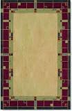 Shaw Rugs Nexus Glass Block N0017 - Garnet
