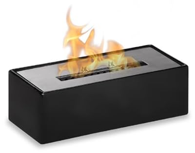 Mia Black - Tabletop Ceramic Ventless Ethanol Fireplace