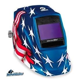 Miller 234762 Stars Stripes Digital Elite Weld Helmet