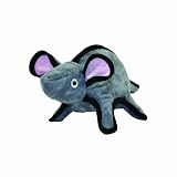 Tuffy Barnyard Series Mo the Mouse Toy, Gray
