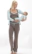 The 4pc. Lace Trimmed Nursing PJ Set w/Baby Gown