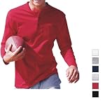 Anvil Knitwear - Cotton Deluxe Henley Long Sleeve (1402)