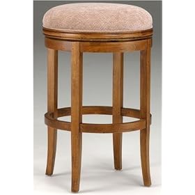 Oak View Bckls Swvl Bar Stool 31hx19w Oak by Home Decorators Collection