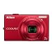 Nikon COOLPIX S6100 16 MP Digital Camera with 7x NIKKOR Wide-Angle Optical Zoom Lens and 3-Inch Touch-Panel LCD (Red)