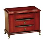 Rosalind Musical Jewelry Box (Cherry Finish) (10H x 4.875W x 7.75D)
