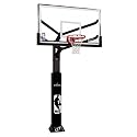 Spalding Arena View In-Ground Basketball System with 72-inch Glass Backboard