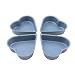 Faringdon  Bakers Pride Non-Stick Heart Cake Pans 10cm - Set of 4