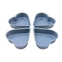 Faringdon Bakers Pride Non-Stick Heart Cake Pans 10cm - Set of 4
