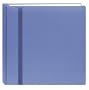 Pioneer 12 Inch by 12 Inch Snapload Fabric Cover with Ribbon Trim Memory Book, Blue