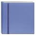 Pioneer 12 Inch by 12 Inch Snapload Fabric Cover with Ribbon Trim Memory Book, Blue