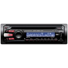 Sony CDX-GT35U CD MP3 Car Stereo with Aux Input and Full Face Off