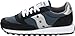 Saucony Originals Women's Jazz Original Classic Retro Sneaker, Navy/Silver, 7.5 M US
