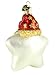 Old World Christmas Starry Night Santa Glass Ornament