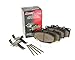 Centric 105.07870 Posi Quiet Premium Ceramic Disc Brake Pad Set For Select Acura and Honda Model Years