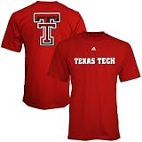 Adidas Texas Tech Red Raiders Red Prime Time T-shirt