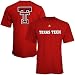Adidas Texas Tech Red Raiders Red Prime Time T-shirt
