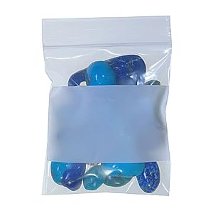 2-5-X-3-4mil-White-Block-Reclosable-Resealable-Poly-Zipper-Bags-Qty-100-