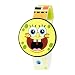 SpongeBob SquarePants Kids` BP020T Yellow Plaid Digital LCD Watch with Interchangeable Strap and Tops Gift Set