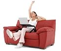 iCraze Stand for Laptop, Ipad and Books + Laptop Table Laidback Computer Desk Portable Bed Tray Book Stand Multifuctional (silver)