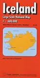 Iceland National Road Map (Red Cover)