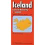 Iceland National Road Map (Red Cover)
