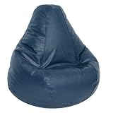 Navy Extra Large Lifestyle Bean Bag By Elite Furniture