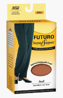 FUTURO Beyond Support Ultra Sheer Knee Highs, Mil