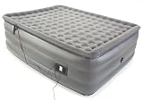 Easy Riser King Size High Rise Pillowtop Air Bed w/Remote - Deep Red