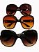 Vintage Oversized Frame Fashion Sunglasses