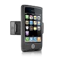 Philips DLA 40001/10 Neopren-Tasche für iPhone 2G und 3G (Armband, Sichtfenster und 180° drehbaren Gürtel-Clip) schwarz