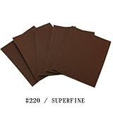 木工用やすり /00352　スポンジ研磨材 #220/SUPERFINE　5枚