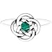 Celtic Knot May Birthstone Illusion Stretch Toe Ring