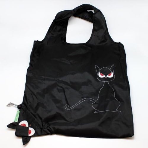 Primo Tech JMS-A1092003B Cat Kitty Cute Re-usable Tote Bag