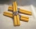 Organic Hand Made 100% Beeswax Taper Thick Decorative Candles - 12" Tall, 7/8 Thick (Pack of 6)