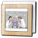Review 3dRose LLC  / Dr. Frankensteins Football Bet - 6 Inch Tile Napkin Holder