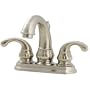 Price Pfister T48-DK00 Treviso Lavatory 4" Centerset Faucet with Lever Handles, All Metal Pop-Up, Sa