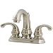 Price Pfister T48-DK00 Treviso Lavatory 4" Centerset Faucet with Lever Handles, All Metal Pop-Up, Sa