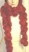 Luxurious Kaminski Red Rabbit Fur Scarf for Women and Teens