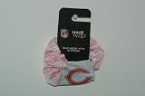 NFL Chicago Bears Pink Hair Scrunchie Ponytail Holder