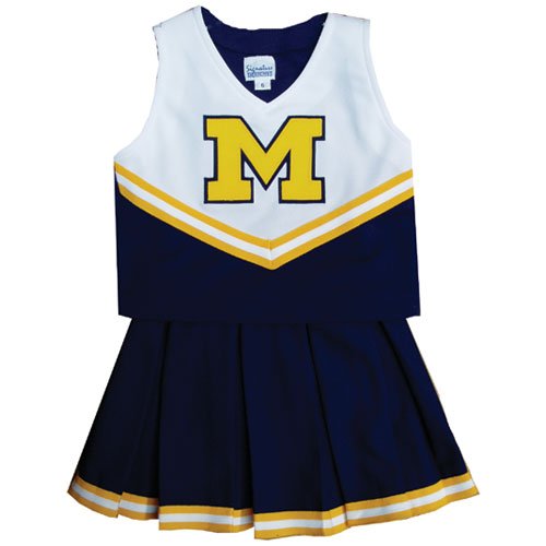 Michigan Wolverines NCAA Cheerdreamer Two-Piece Uniform (Blue)