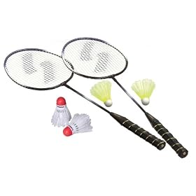 Click here to buy Sportcraft Two Player Badminton Racket Set.