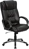 Espresso Brown Leather High Back Executive Office Chair [BT-9002H-BRN-GG]